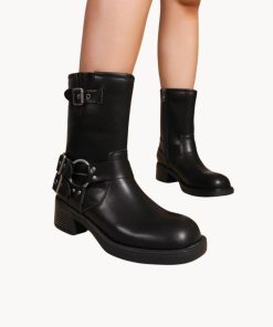 Sko ByStenholt | Biker Boots (Lav)