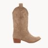 Sko ByStenholt | Cowboy Stovler - Beige