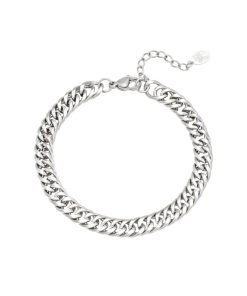 Smykker Lullá May | Chain Armband - Solv