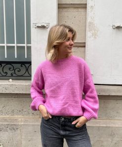 Overdele ByStenholt | Cozy Strik - Pink