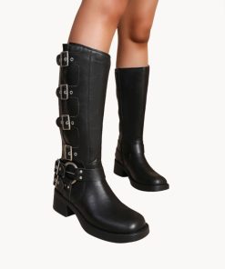 Sko ByStenholt | Biker Boots (Hoj)